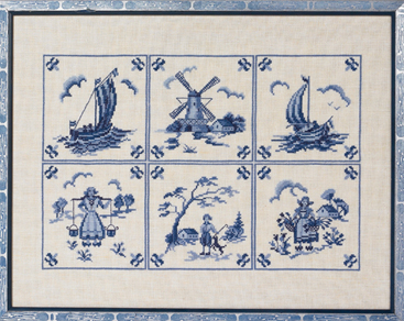 Eva Rosenstand Blue dutch tiles