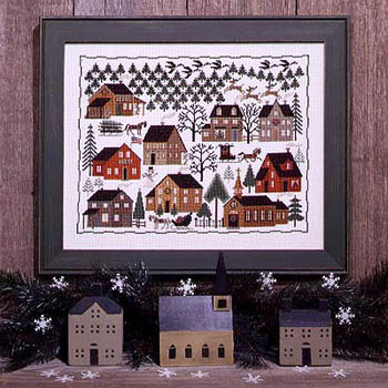 The Prairie Schooler Christmas Village