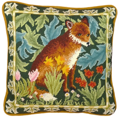Woodland Fox Tapestry - BTTAC10 by William Morris by Bothy Threads