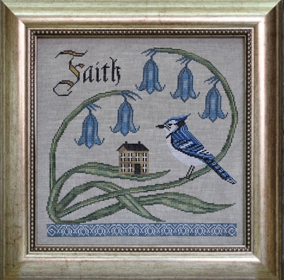Cottage Garden Samplings Have Faith (7/12) - Songbird's Garden Series