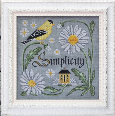 Cottage Garden Samplings Songbird's Garden 9 - There Is Beauty In Simplicity