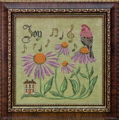 Cottage Garden Samplings Songbird's Garden 8 - Sing for Joy