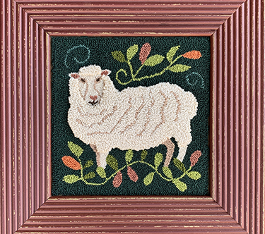 Carriage House Samplings Tully Wooly punch needle