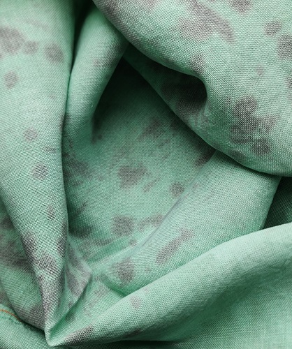 Wrinkled Fabrics Celadon Cheetah 32ct