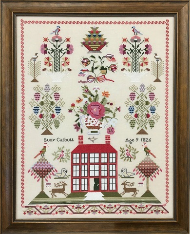 Just Stitching Along Miss Lucy Calcutt 1826