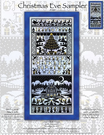 Joan Elliott Christmas Eve Sampler