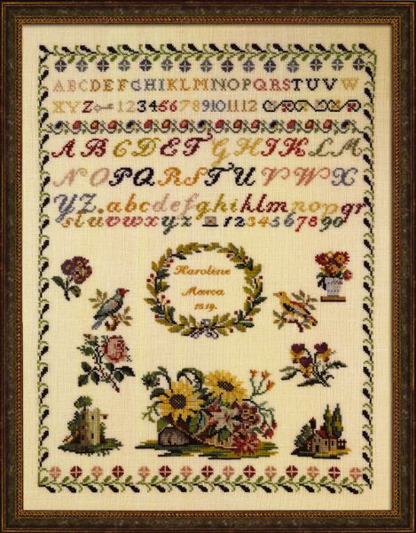 Permin Sampler 1819 Karoline Marca