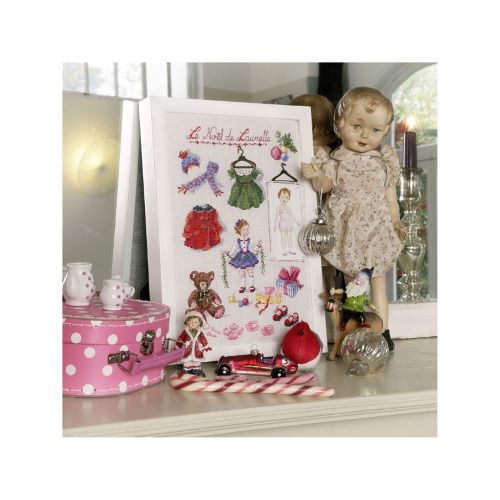Les Brodeuses Parisiennes - Linen Merry Christmas Laurette ! 