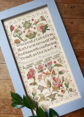 Mojo Stitches The Humble Sampler Harriett Turner 1868