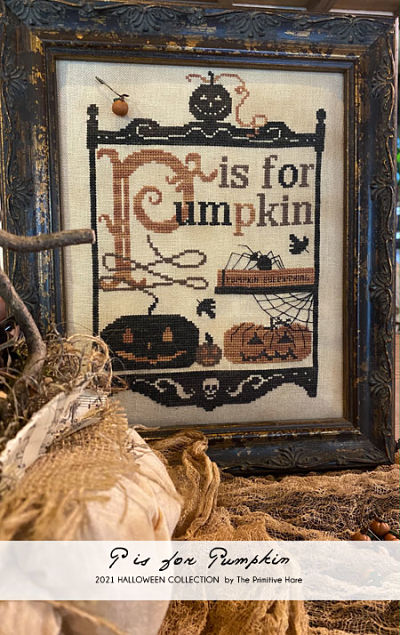 The Primitive Hare P is for Pumpkin