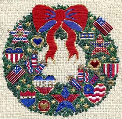 Laura J. Perin Patriots' wreath