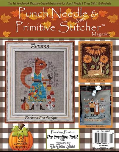Punchneedle and Primitive Fall 2021 Issue