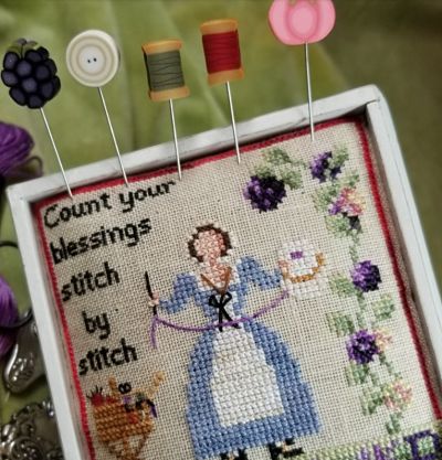 Blackberry Lane Designs Count Your Blessings Stitch by Stitch