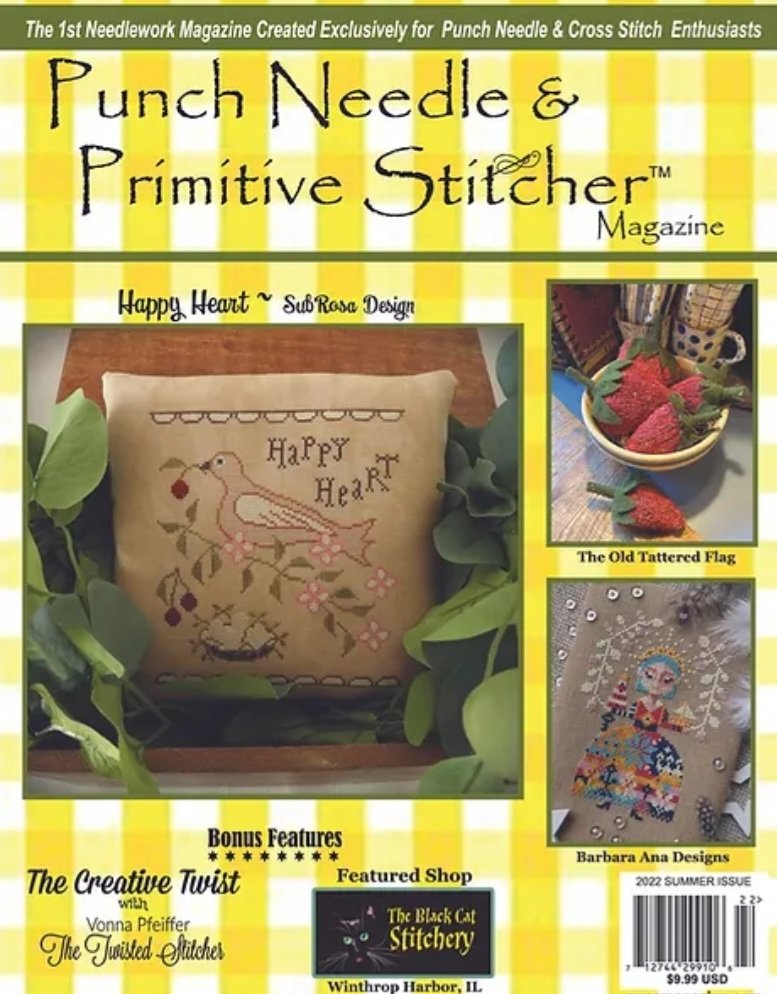 Punchneedle and Primitive Summer 2022 Issue