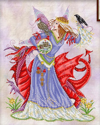 Joan Elliott The Maiden and Dragon