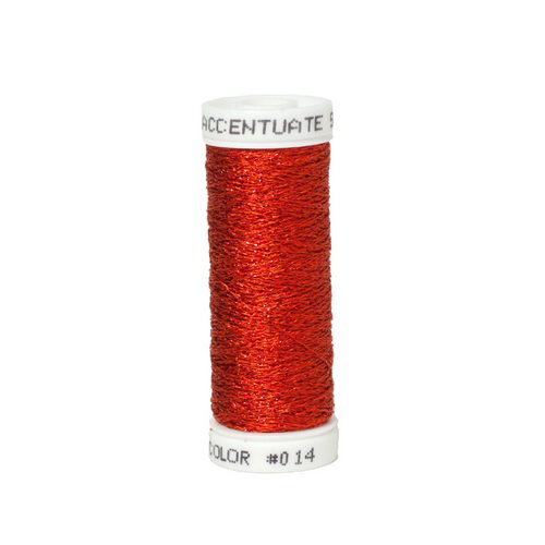 Accentuate Metallic Thread - 014 Red