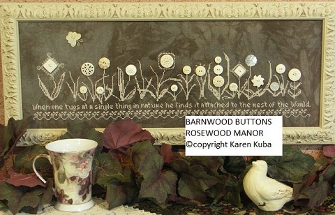 Rosewood Manor Barnwood Buttons