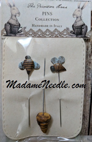 The Primitive Hare Bees pin