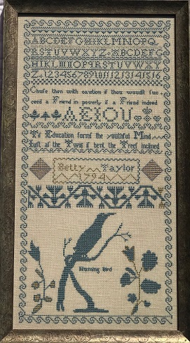 Gentle Pursuit Betty Taylor's 1794 Sampler