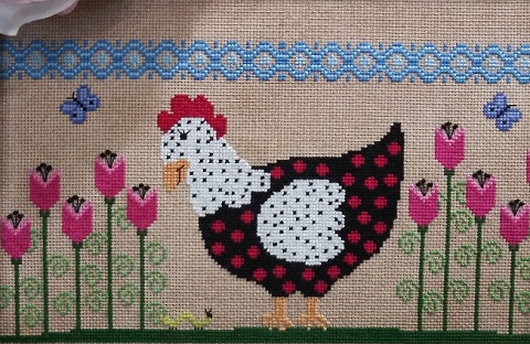 Vintage NeedleArts Spring Chicken