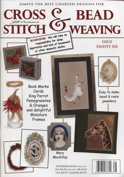 Jill Oxton Cross Stitch & Beading Issue 86