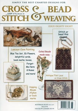 Jill Oxton Cross Stitch & Bead Weaving Issue 88