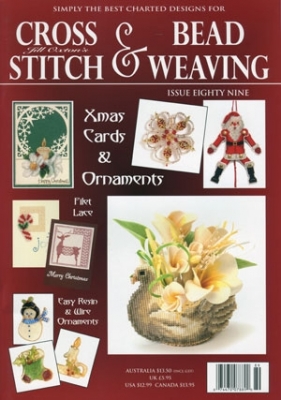 Jill Oxton Cross Stitch & Bead Weaving Issue 89