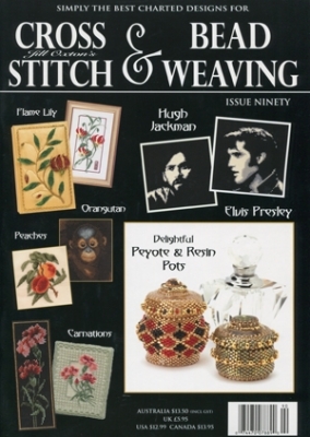Jill Oxton Cross Stitch & Bead Weaving Issue 90