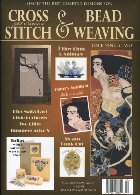 Jill Oxton Cross Stitch & Bead Weaving Issue 92