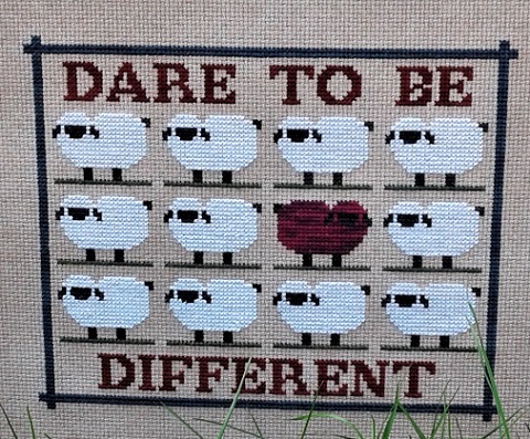 Vintage NeedleArts Dare 2 Be Different
