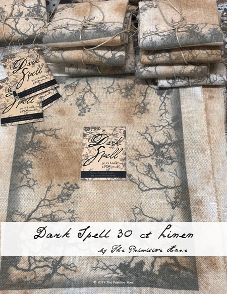 The Primitive Hare Dark Spell fabric