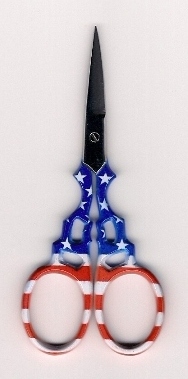Patriotic scissors by Dinky Dyes