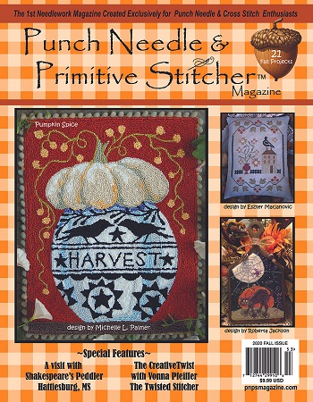 Punch Needle and Primitive Stitcher Fall 2020 magazine