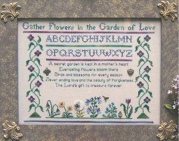 Giulia Punti Antichi Garden of Love Sampler