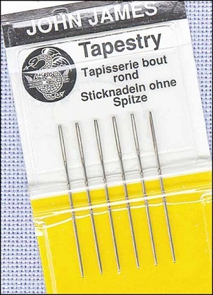 John James Tapestry needles, size 28