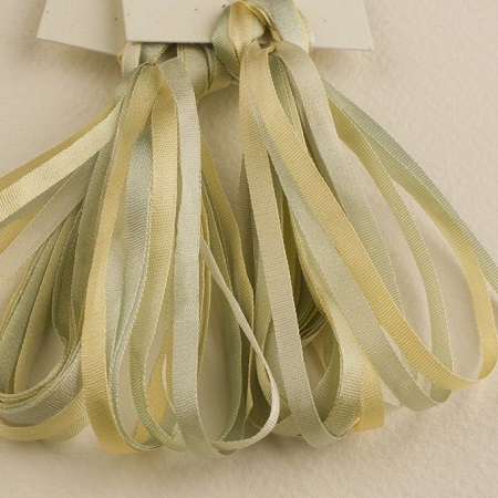 Treenway 3.5mm silk ribbon Montano- Lily