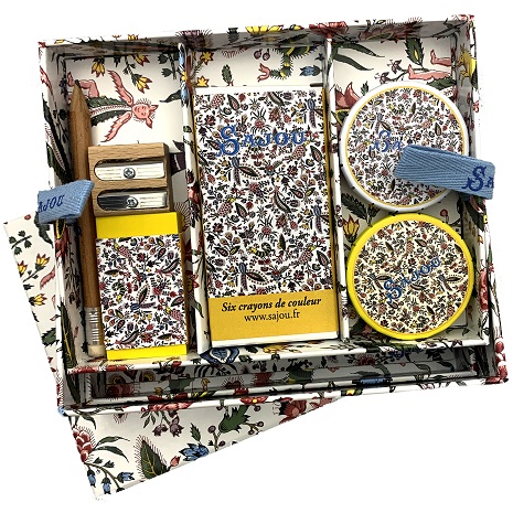 Sajou Stationary gift box- Coquecigrues