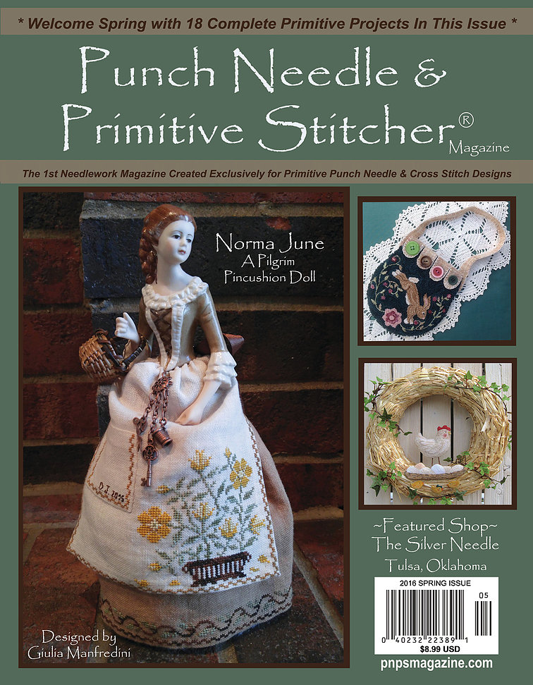 Punch Needle and Primitive Stitcher Spring 2016 magazine