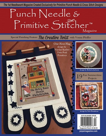 Punch Needle and Primitive Stitcher Summer 2019 magazine