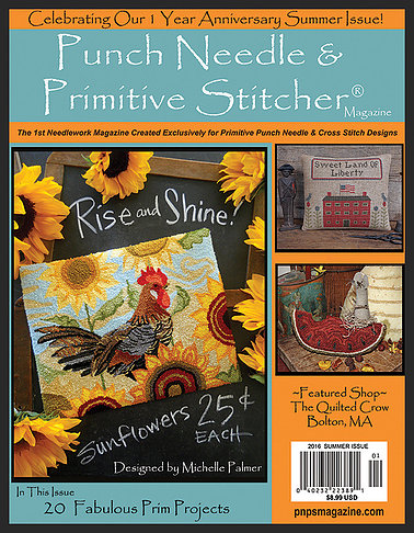 Punch Needle and Primitive Stitcher Summer 2016 magazine